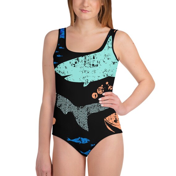 shark swimsuit girl