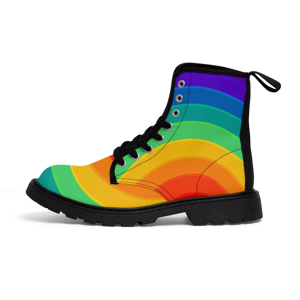 Botas de mujer Arco iris botas de arco iris hecho a medida | Etsy