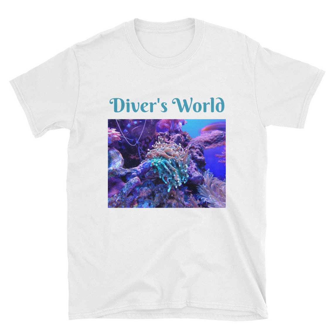 Coral Reef T'shirt Coral Ocean Life Tee Sea Life Etsy
