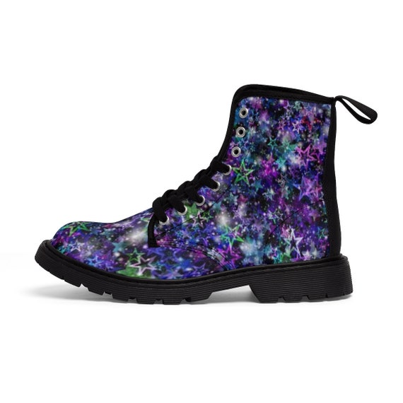 purple womens boots