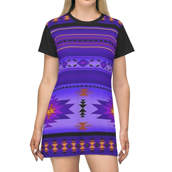 t shirt dress purple