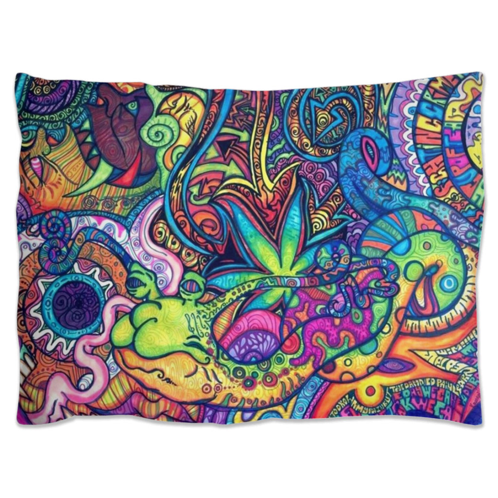 Hippie Pillow Shams Bohemian Hippie Bedroom Decor Custom Made Etsy