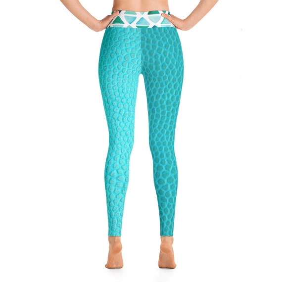 turquoise workout leggings