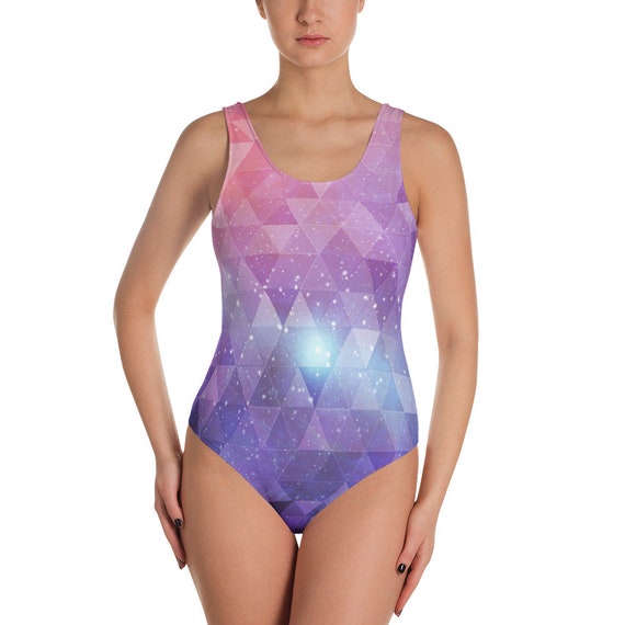 galaxy one piece swimsuit