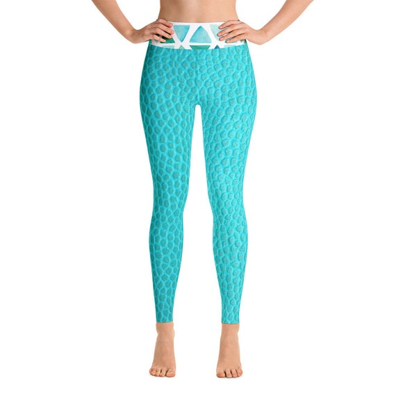 turquoise yoga pants