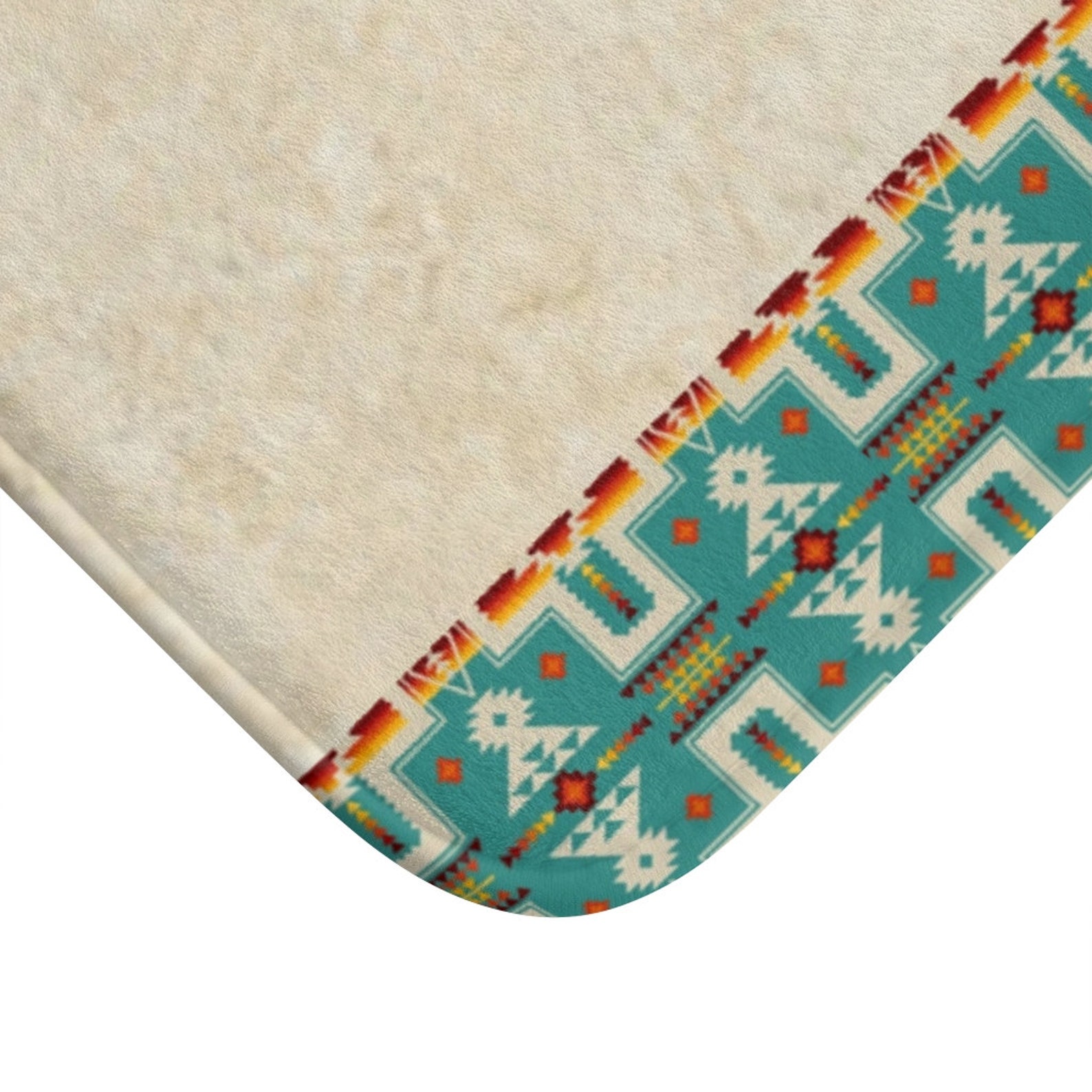 Southwest Bath Mat Native Sun Hecho a medida baño del suroeste | Etsy
