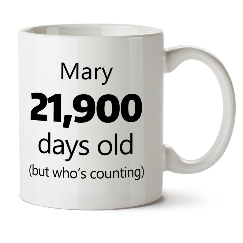 60th Birthday Gag Gift for Men or Women Personalized Funny Etsy