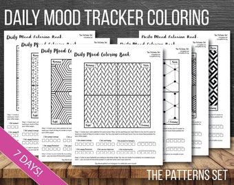 mood journal etsy