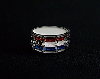 Travis Barker OCDP Snare Drum Soft Enamel Pin