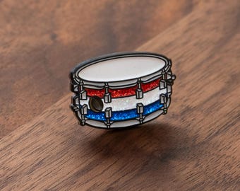 Travis Barker OCDP Snare Drum Soft Enamel Pin