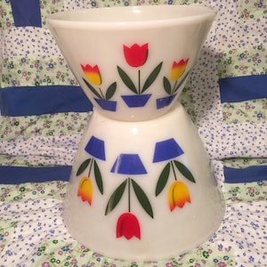 Feuer King Tulip Schüssel 2er Set