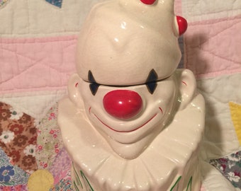 Vintage McCoy Clown Cookie Jar
