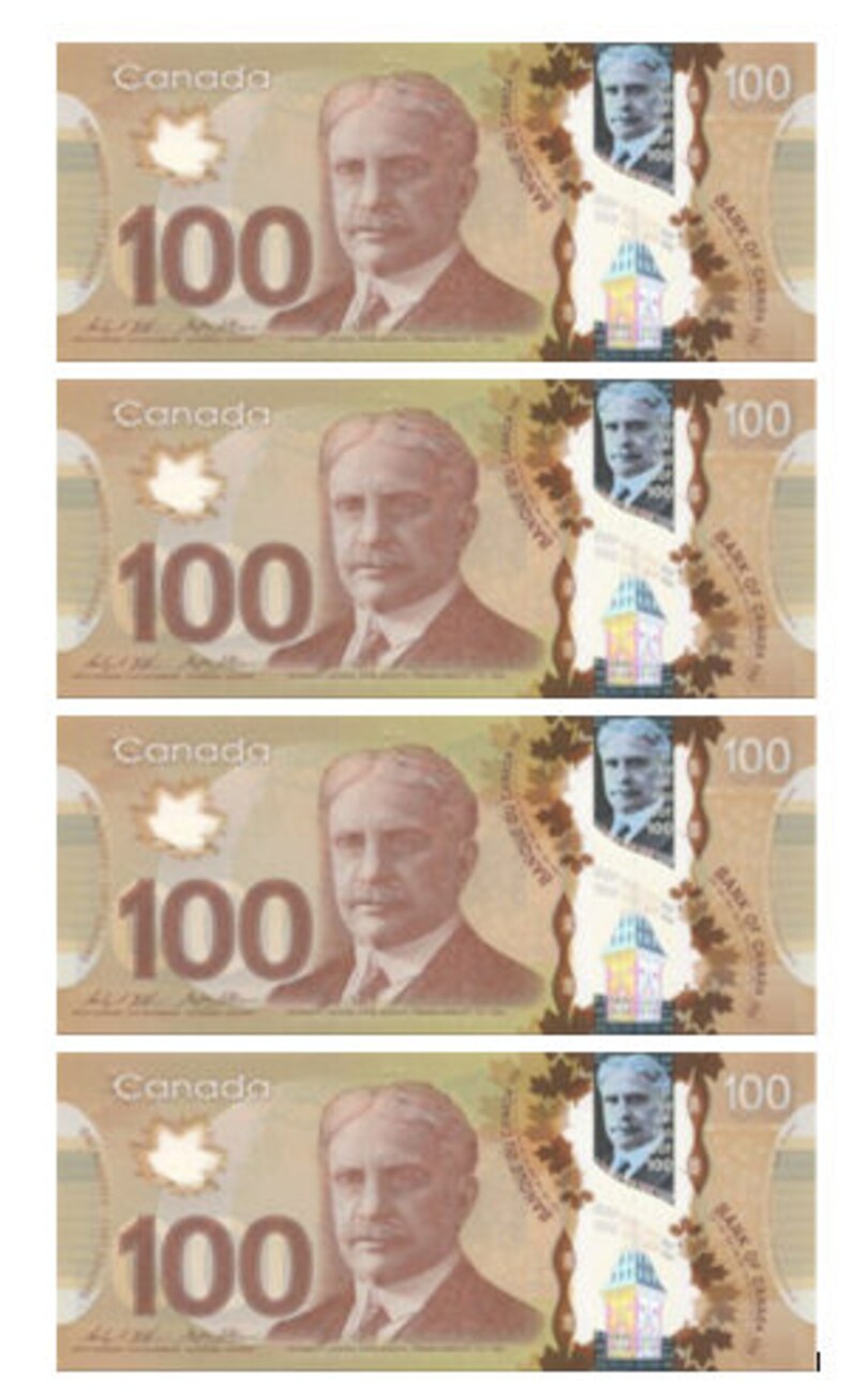 Edible 100 Dollar Bill Edible Us Money Edible Canadian 100 Etsy - image 0