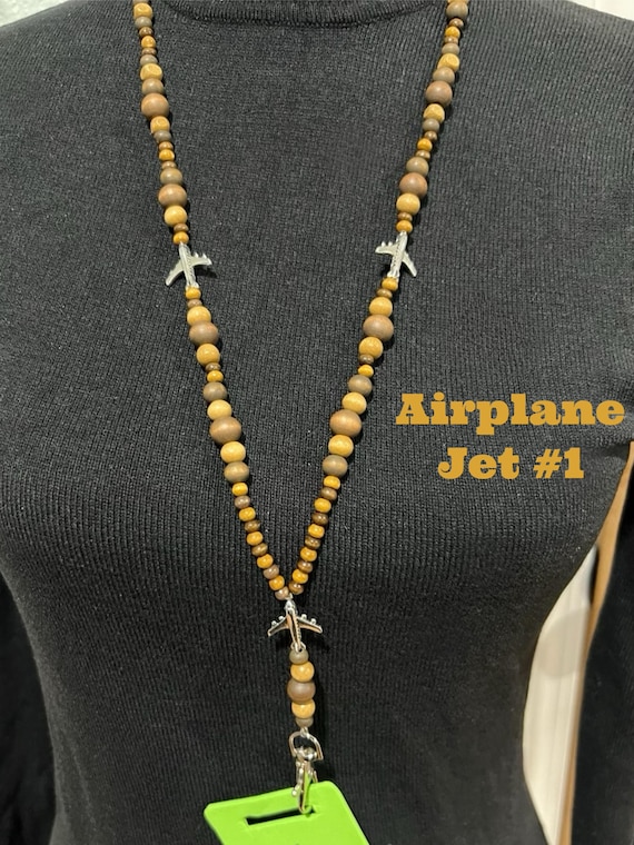 Fashionable Ornamental Wood Bead Breakaway Lanyard 1 - Perfect Gift for You, Loved Ones, Exchange Gifts and Colleagues