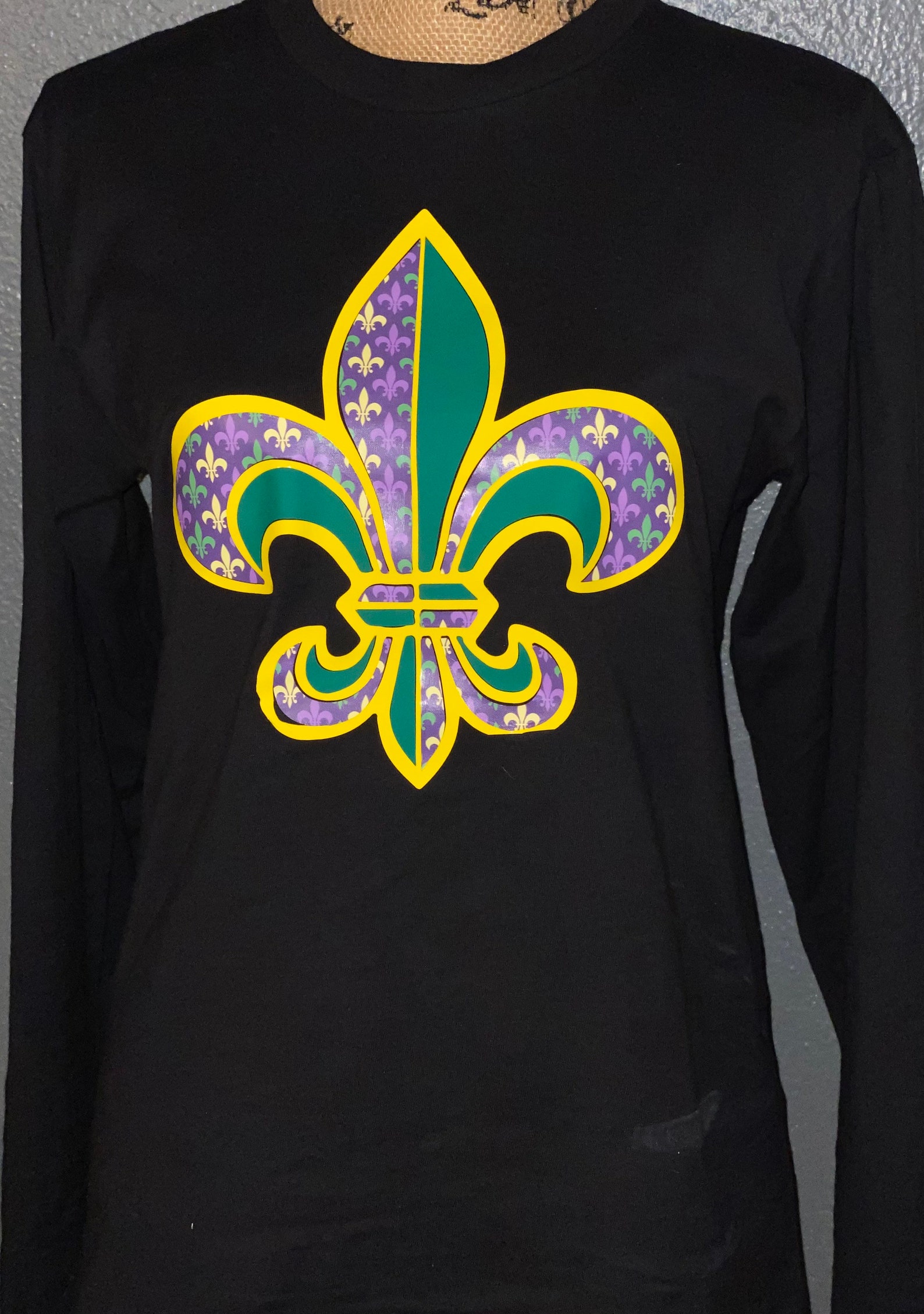 emline mardi gras shirt