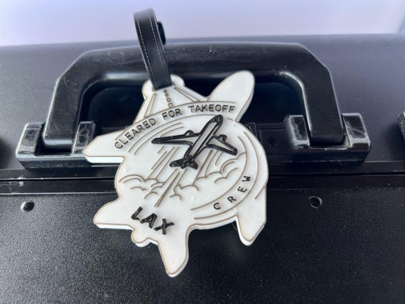 Cleared for Takeoff - Aviation Luggage Tag