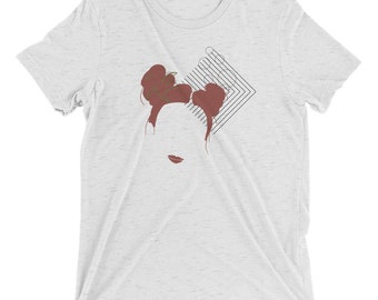 Abstract Line Art Shirt - Minimalist Shirt - 90's Shirt - Unisex