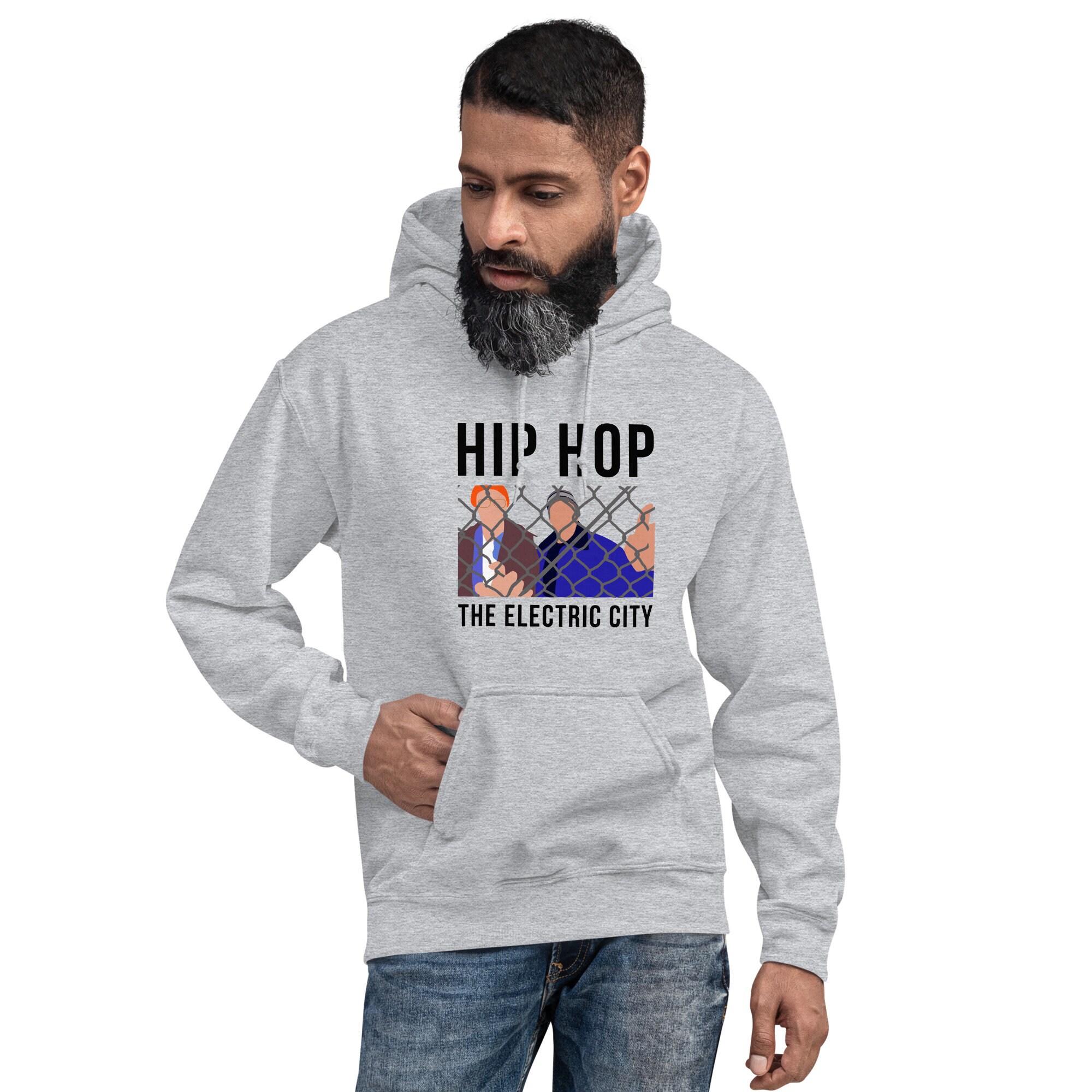 Hip Hop the Electric City Hoodie Office Themed Shirt Unisex - Etsy