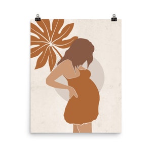 Maternity Art - Maternity Gift - Pregancy Art, 8x10, 16x20