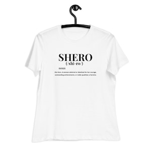Shero Womens Shirt - Muttertagsgeschenk - Geschenk für sie - Geschenk für Frau - Geschenk für Mama - Geschenk für Tante