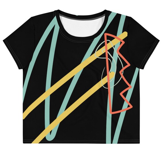 80s pattern shirt womens