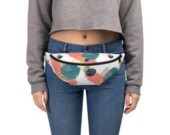 Retro Fanny Pack - Waist Bag - Hip Bag - Travel Bag - Cross Body Bag