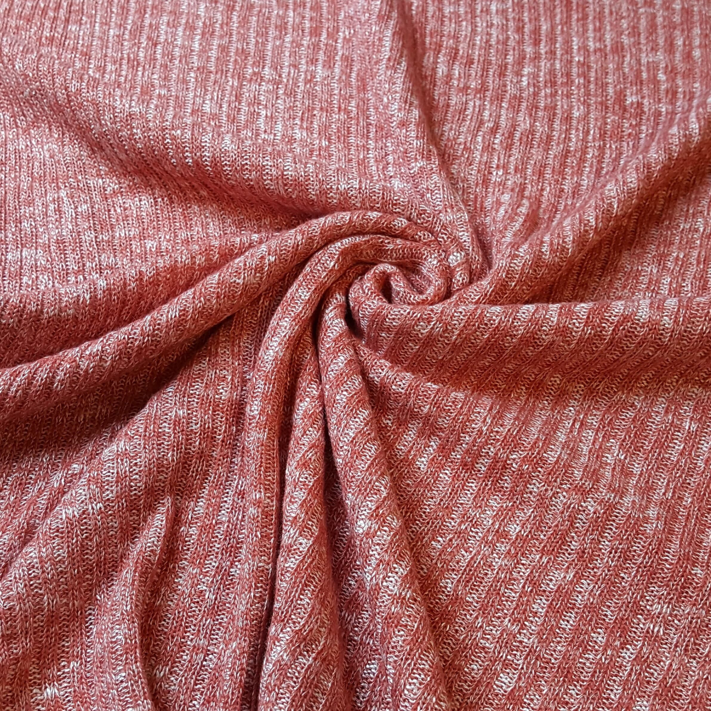 ribbed sweater knit fabric
