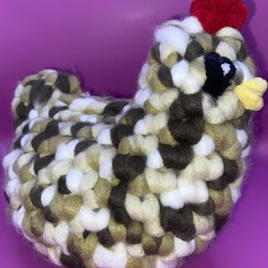 Crochet Chicken Friend