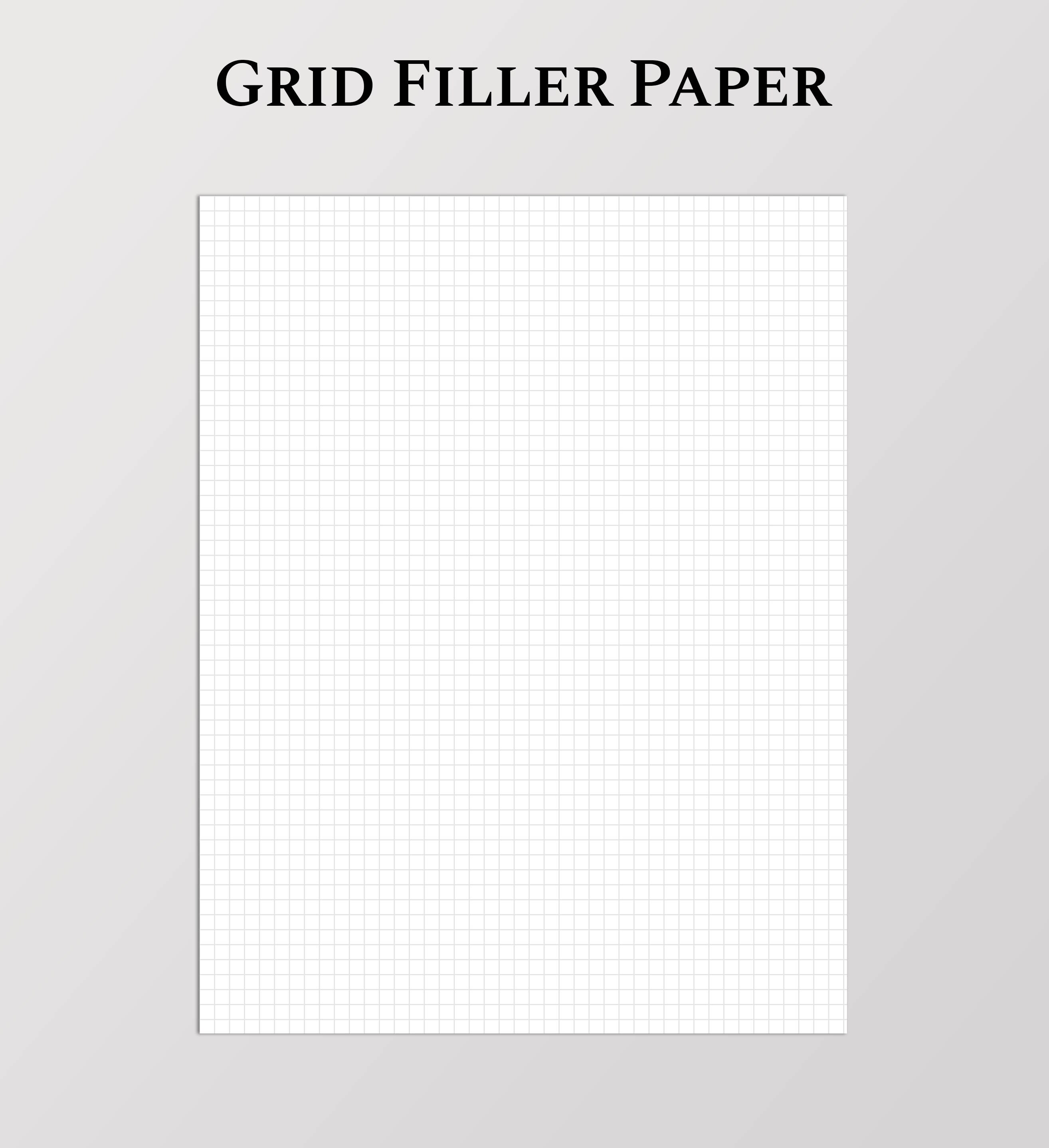 Bullet Journal Filler Paper Bundle With Dot Grid and Square Grid Paper