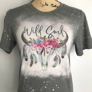 Wild Soul Bleached Tee