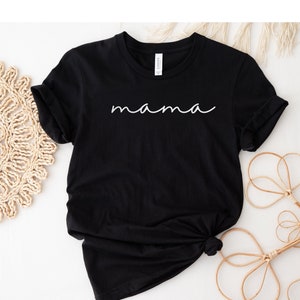 Mama Embroidered Shirt, Mama Embroidered Shirt, Gift for Mom, Personalized Mama Shirt, Mama embroidered sweatshirt, Women 124