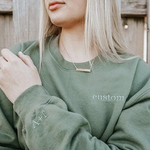 Custom Embroidered Sweatshirt, engagement gifts for couple, Embroidered Sweatshirt, Personalized Gift for Bride, Engagement Gift X31, X32