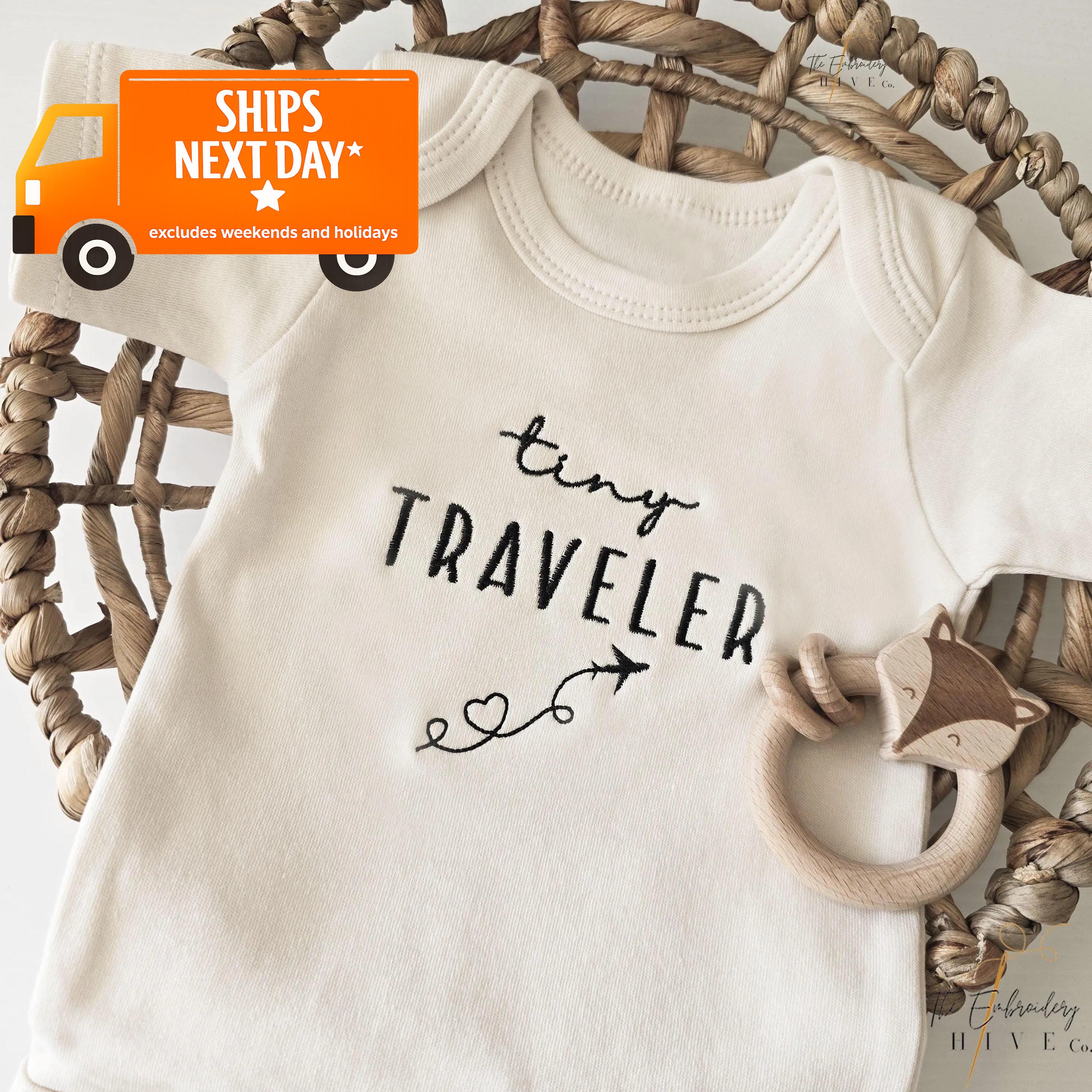 Embroidered ONESIES® Brand, Tiny Traveler, Pilot ONESIES 