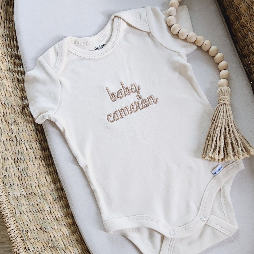 Embroidered Onesies® Brand, Personalized Baby Girl Onesies® Brand