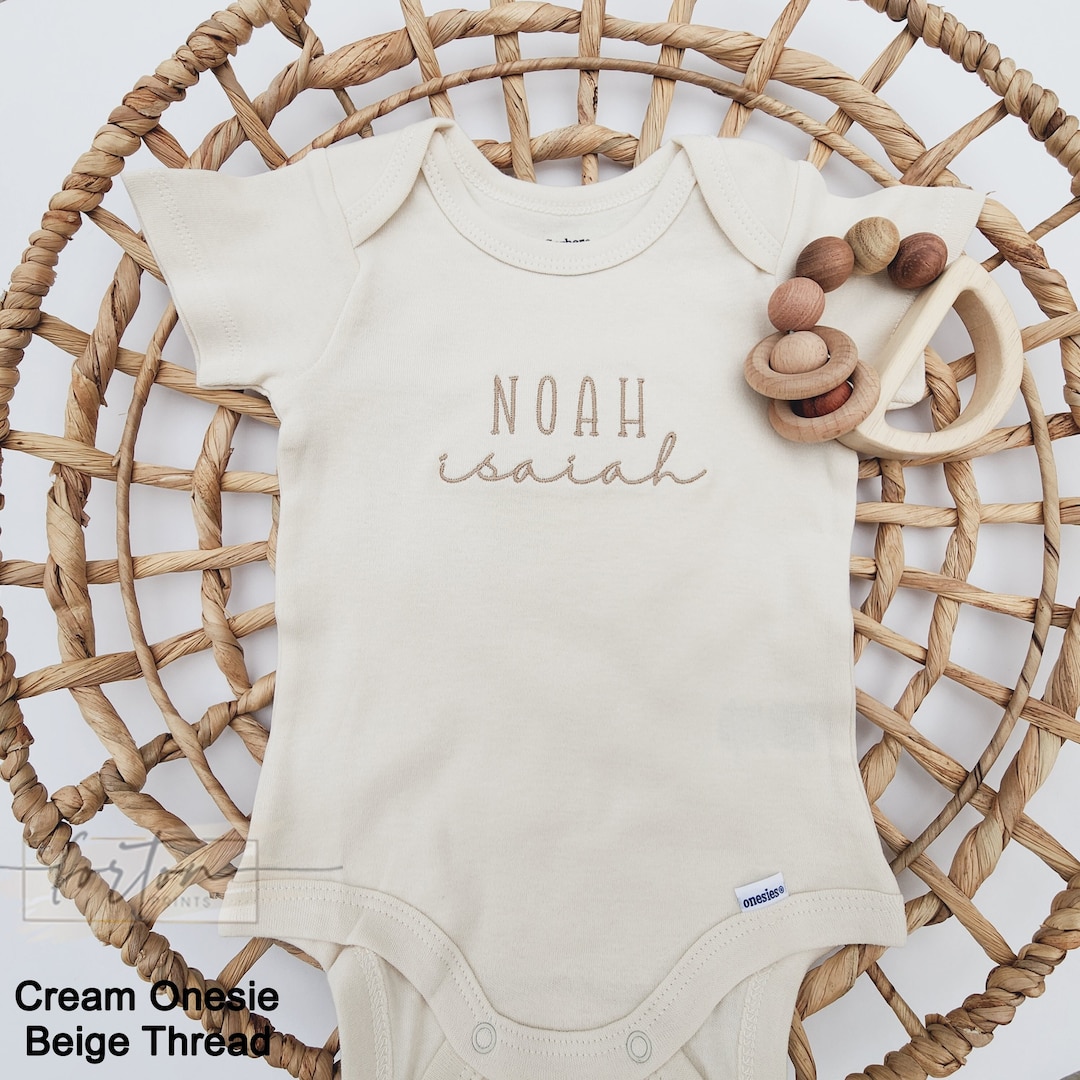 Embroidered ONESIES® Brand Personalized Baby Girl ONESIES® Brand