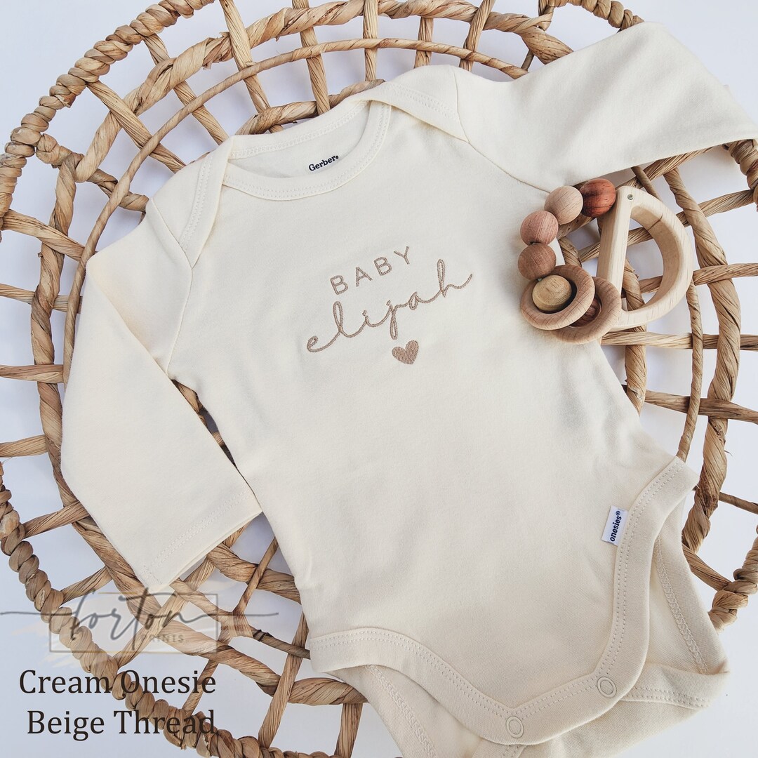 Embroidered Onesies® Brand, Personalized Baby Girl Onesies® Brand