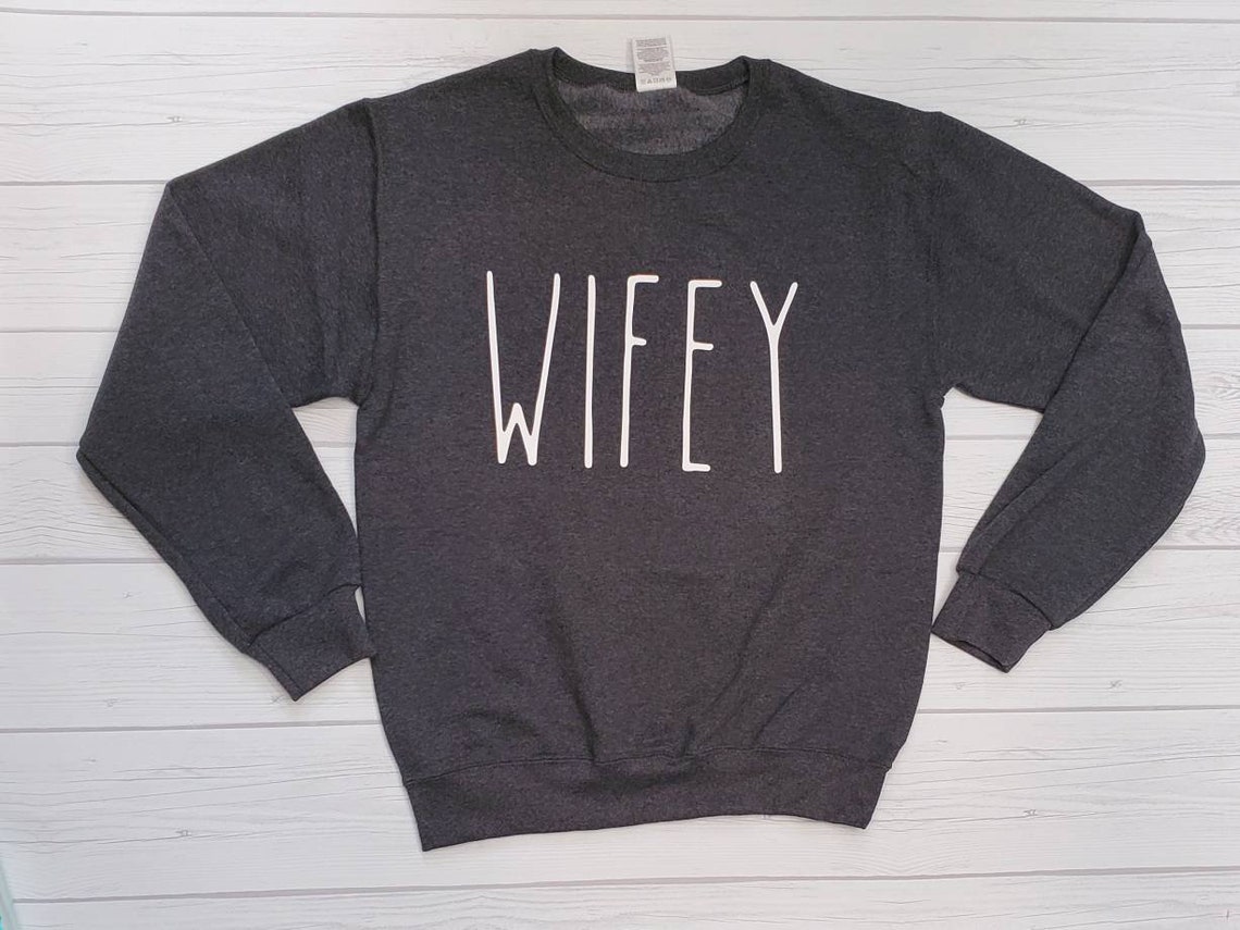 Rae Dunn Inspired WIFEY Sweatshirt | Etsy