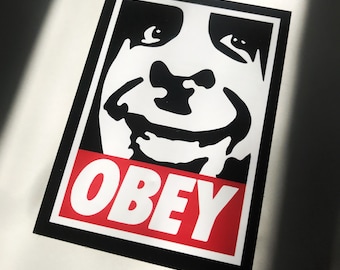 Pegatina OBEY de Mike Gordon