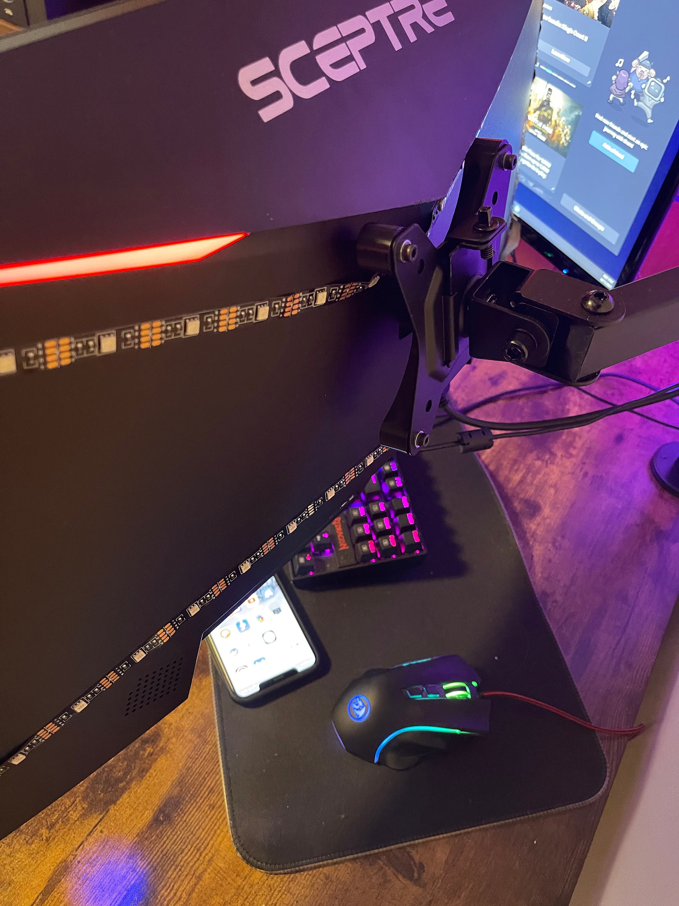 VESA Adapter Sceptre 30inch Curved Gaming Monitor Etsy Israel