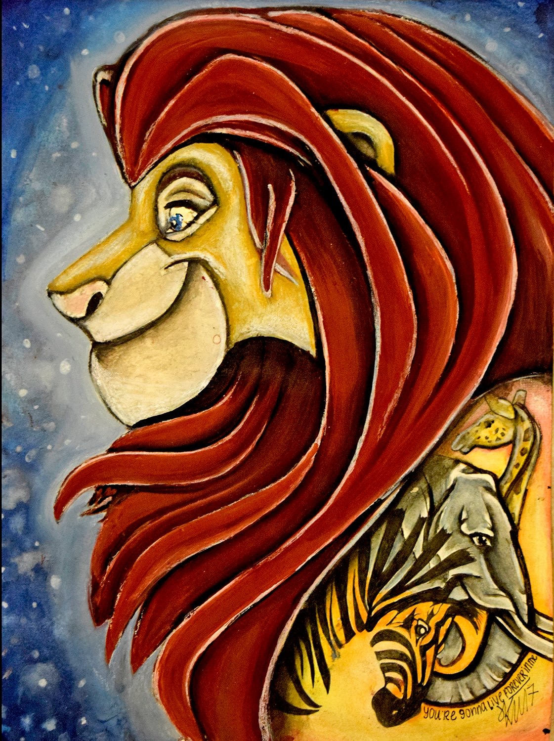 Lion King Wall Art Etsy