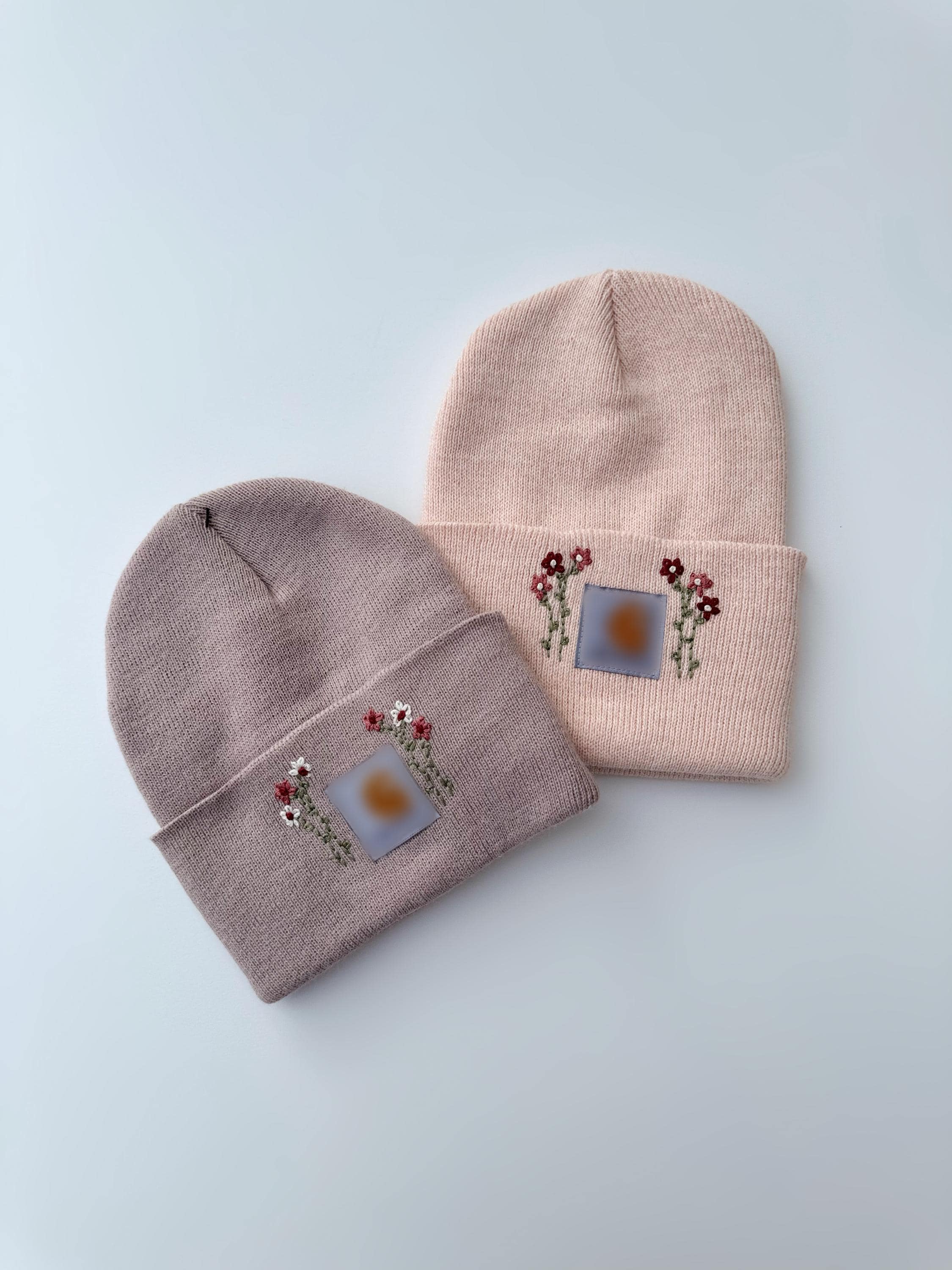 Carhartt Embroidered Beanie Flowers - Etsy Carhartt Embroidered Beanie Flowers - Etsy