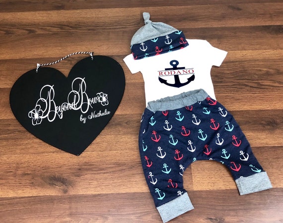 anchor baby boy clothes