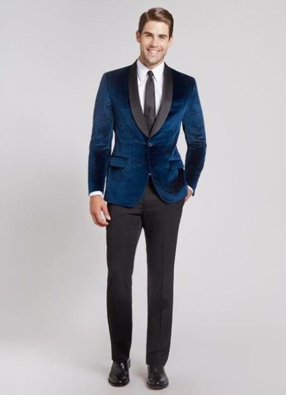 blazer terciopelo hombre