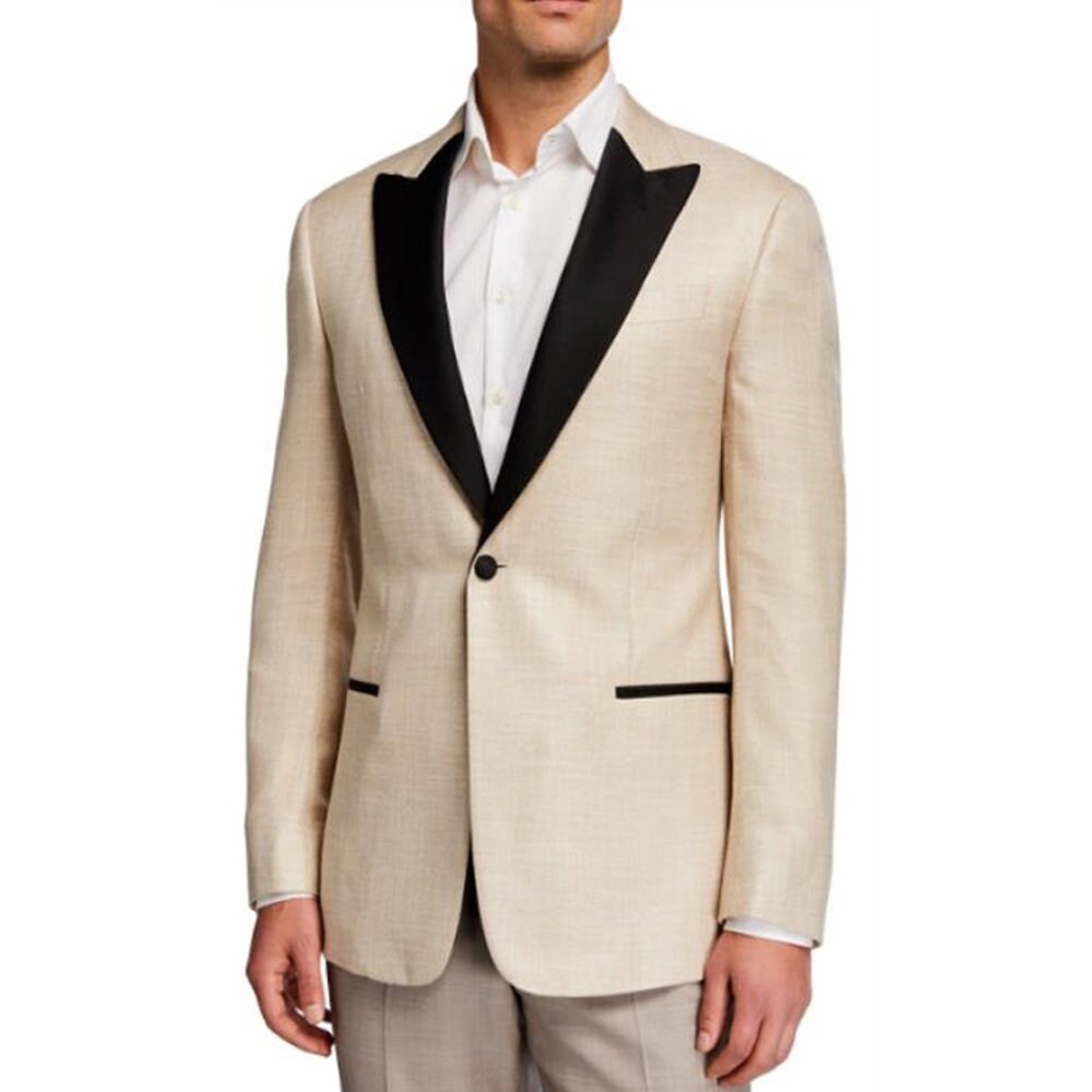 cream dinner jacket