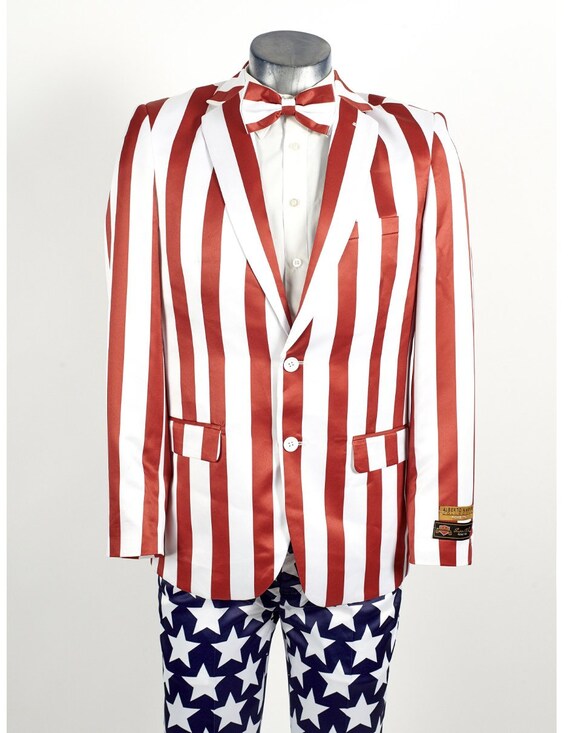 4th of july mens suit