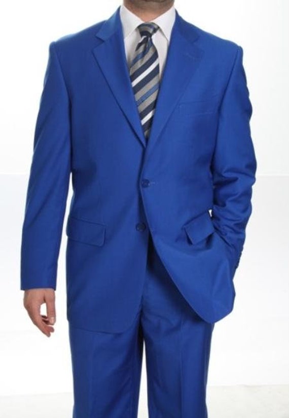 Mens royal top blue overcoat