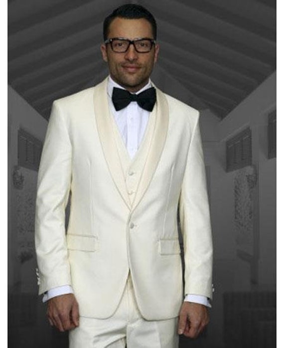 White shawl lapel tuxedo cheap jacket