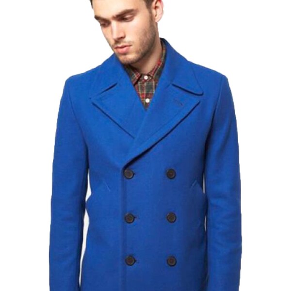 Royal Blue Coat Etsy