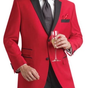 Red Tux - Etsy