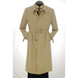 Mens full clearance length rain slicker